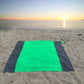 Trentic Groen / 140 x 200 cm | 2-4 Volwassenen Zandloze Strandmat
